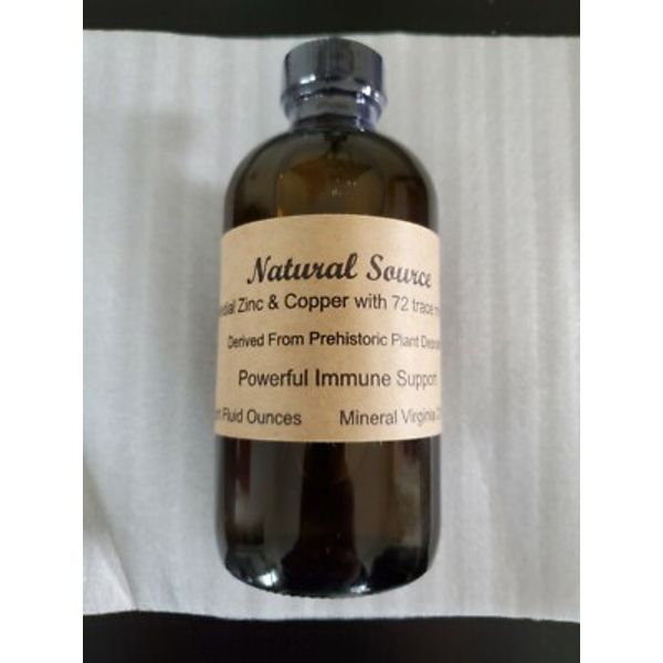 (Two bottles) Colloidal Zinc & Copper - Two Eight Oz Bottles