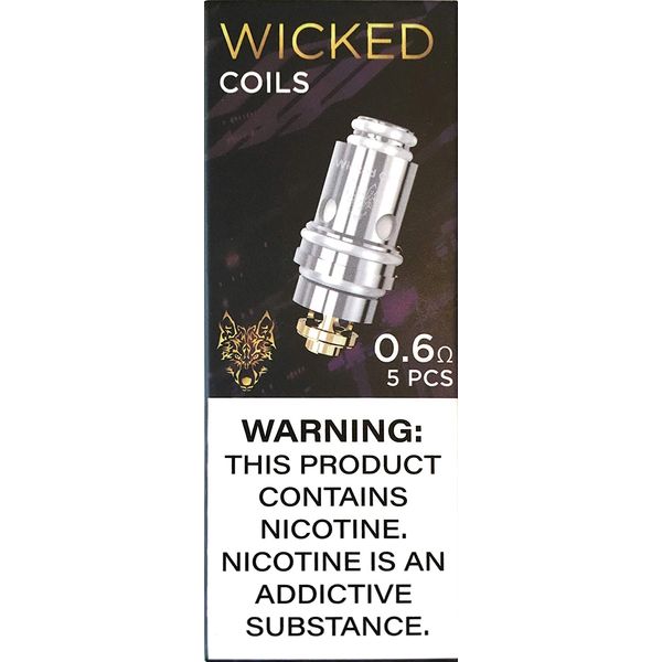 TVDC (5-Pack) Snowwolf - A-Feng Wicked X-Grid Coils (0.6 ohms)