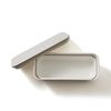 Francfranc Franc Logo Lunch Box, 2-Tier, White