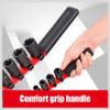 SEDY 11-Piece E-Torx Socket Set - Star Socket Set with Socket Rail, External Torx Socket with Socket Organizer, External Socket Set, E4 E5 E6 E7 E8 E10 E12 E14 E16 E18 E20 Reverse Sockets Set
