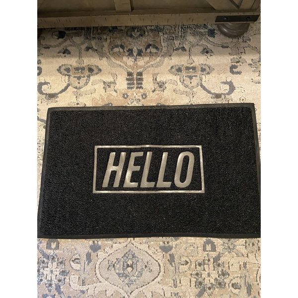 Entryway Welcome Door Mat Rug 29" X 18” Outdoor Doormat Ultra Dirt-Absorb Mud