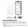 Eve Light Switch – Connected Wall Switch (Apple HomeKit), Single, Alternating & Cross switches, Compatible with Multi-Location setups, schedules, no Bridge Required, Bluetooth,Thread