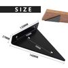 通用 asdasd-sada Triangular Floating Tablet Holder Black