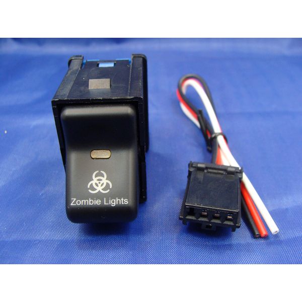 Fits Jeep TJ/LJ 1997-2006 Rocker Switch Accessory Switch (Zombie)