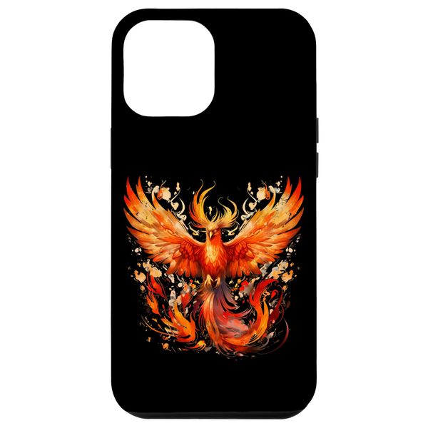 iPhone 15 Pro Max Mythical Bird Phoenix Rejuvenation Phoenix Rising Firebird Case