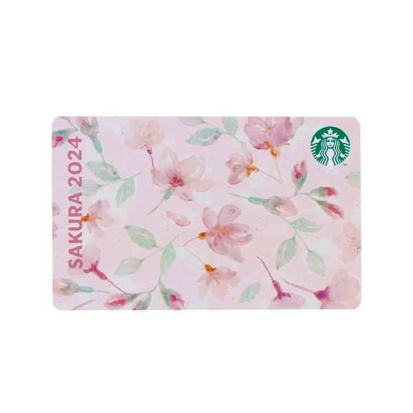 Starbucks Card Sakura 2024 Sakura Natural