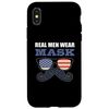 iPhone X/XS Men Wear Masks Bearded Man Case