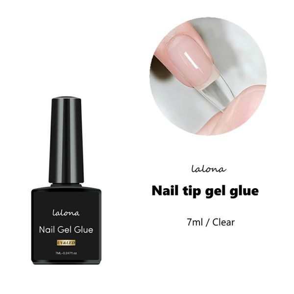 LALONA Soft Nail Tip Glue Gel (7ml) Nail Tips / Gel Nails / Adhesive Glue / Nail Tip Adhesive