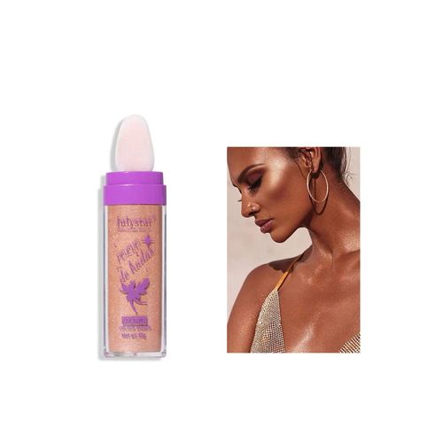 Glitter Body, Illuminante Viso Polvere, Glitter Cosmetici per Corpo, Viso e Capelli, Body Glitter per Festival e Feste, Trucco Bellezza a Lunga Durata (03#)