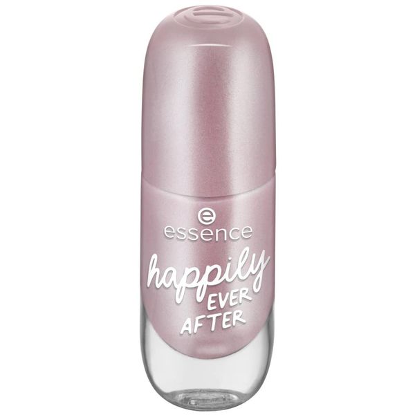 Essence Gel Nail Color Gel Nail Polish No.06 happily EVER AFTER PINK Long Lasting Intense Colours Gloss Acetone Free, Vegan, Microplastics Particles Free (10ml)