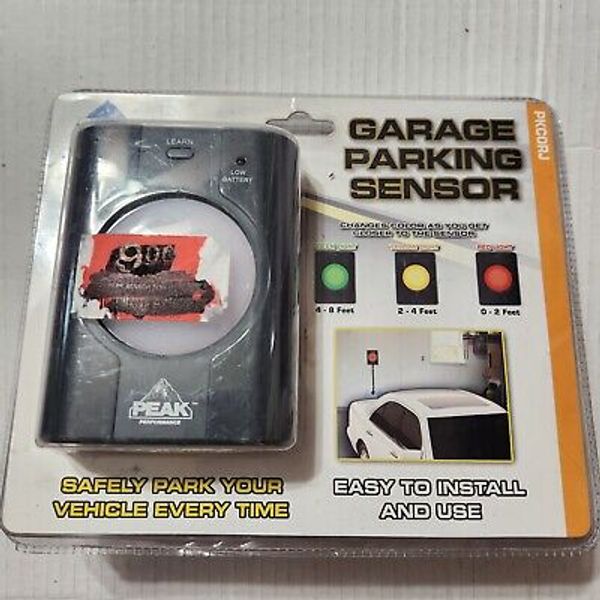 Garage Parking Sensor Peak Performance Cable Batteries Screws LED Signal NEW