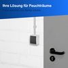 REV 0511651777 AquaForm Push-Button Light Switch for Wet Rooms, IP44, Surface-Mounted, Grey