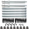 Door Hinge Roller Pin and Bushing Repair Kit with Spring Replacement Front Upper