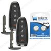 2 Remote Keyless Entry For 2013 2014 2015 2016 2017 Ford C-Max Car Key Fob