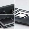 Indoor makeup lamp Interior makeup lights are bright with black metal frames