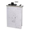 Arnos Hang-A-Plan Universal Wall Rack for 5 Hang-A-Plan Binders A2-A1-A0