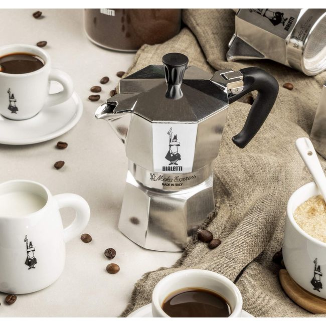 Bialetti - Moka Express: Iconic Stovetop Espresso Maker, Makes