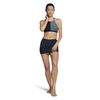 Speedo Men's Swimsuit Bottom Swim Skirt Bio Endurance Solid Separates, Black, Medium