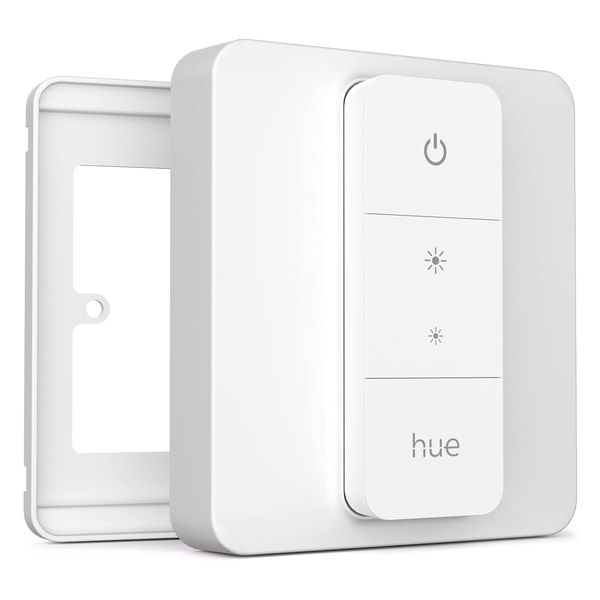 IYOKI® Standard Hue Switch Cover for Philips Hue Dimmer V2, Hue Remote Light Switch Plate, 1-Gang (1-Pack)