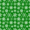 Green Snowflake Christmas Pattern Print White Chocolate Transfer Sheet A4 Size (2 Sheets)