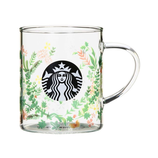 Starbucks Heat-resistant Glass maguguri-n 355ml foresutosiri-zu garasumagu 2018 