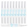 Whiter Image Mini Togo Teeth Whitening Pen 10 Pack, Erases Teeth Stains and Strengthens Enamel, Restorative Serum Gel That Reverses Enamel Damage from Bleaching On The Go for Up to 150 Applications