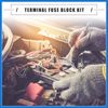 VekAuto 150A MRBF Terminal Fuse Block Kit, Plastic, Black, 1 Set Auto Accessories