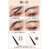 Maveni Ultra Fine Eyebrow Pencil with Brush, Extra Fine Point, Eyebrow Pencil, Hard to Fall Off, Includes Matching Color Persi, Refillable, Water, Sweat and Sebum Resistant (#1-Natural Black)