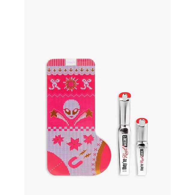 Benefit Lashes All The Way They’re Real! Magnet Full-size & Mini powerful lifting & lengthening mascara FESTIVE EDITION (Worth £38)