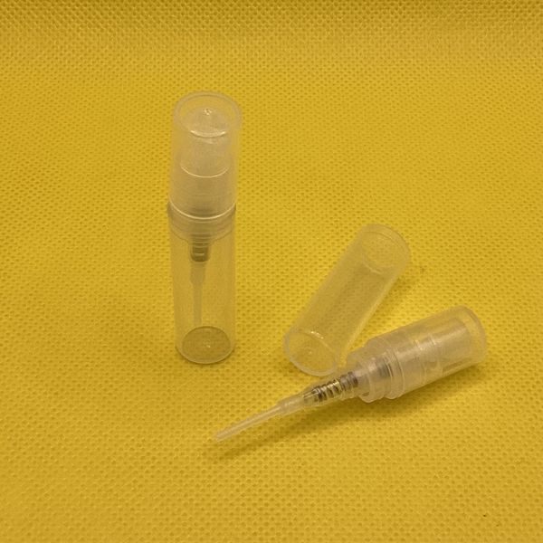 10 EMPTY CLEAR PLASTIC 2 ML MINI SPRAY ATOMIZER DIY BUSINESS PROJECTS REFILLABLE