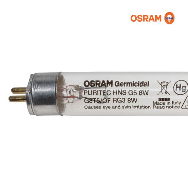 Osram UVC Germicidal Lamp 8W G8T5 Ultraviolet UV Lamp Toothbrush Sterilizer Lamp, 543896