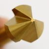 Titanium Coated Countersink Set (3 Blades, 6 Pieces), No Case