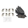Front & Rear Brake Pads Ceramic Compatible with 2016-2019 Chevrolet Malibu