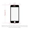 MediaDevil Full Screen Protector for iPhone 6 and iPhone 6S (White Border) - Clear Curved Edition (2-Pack)