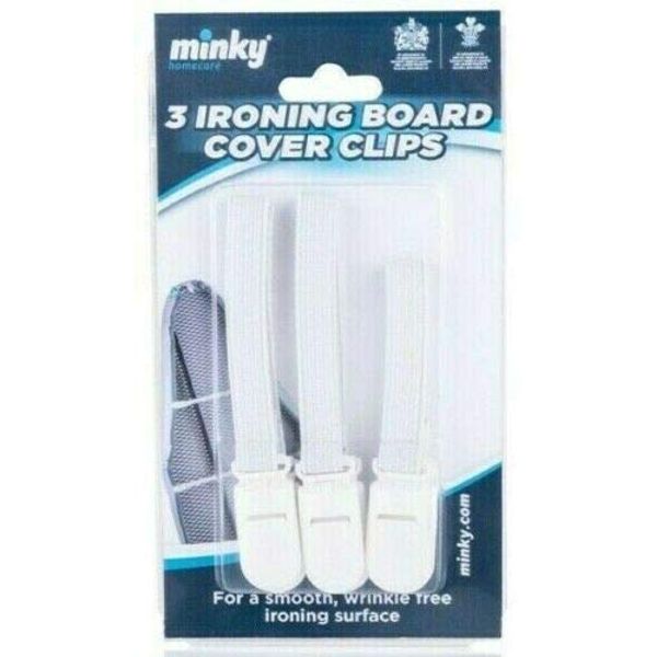 Minky Ironing Board Cover Clips x 3