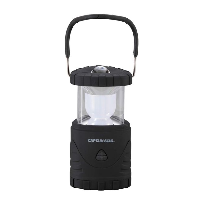 Captain Stag UK-4056 Lantern, Light, Hand Light, LED Sliding 3-Way Lantern, Brightness: High 100 Lumens / Low 30 Lumens, Continuous Lighting: Approx. 6 Hours High / 9 Hours Low