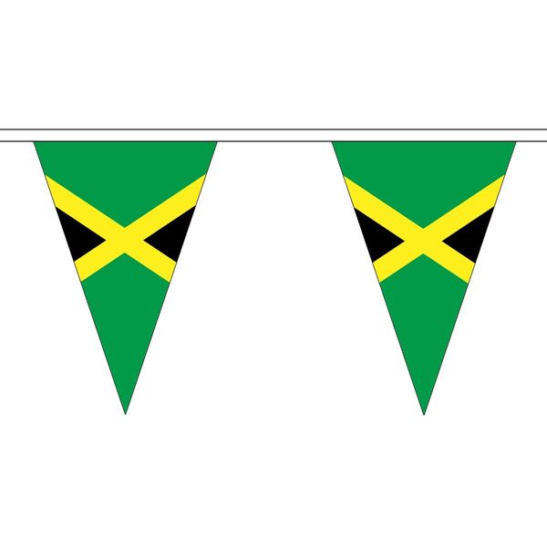 Jamaica Triangle Bunting 20m (54 flags)