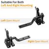 Self-Locking Gate Latch foar Wood Fence Gate Heavy Duty Automatic Gravity Lever