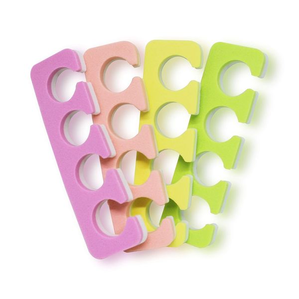 120 PCS Premium Pedicure Toe Separators - Soft & Durable Bulk Salon Pedicure Acc