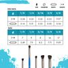 Select Natural & Synthetic Hair Brush-Deerfoot 1/4" Width