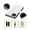 Head Case Designs Diamonds Black And White Patterns Leather Book Wallet Case Cover Compatible With Apple iPhone 14 Plus