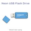 Integral 128GB Neon Blue USB 3.0 Gen 1 Flash Drive