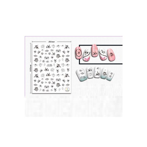 Tırnak Sticker Nail Art Süsleme Etiket