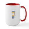 CafePress Sunscreen Mugs 15 oz (444 ml) Ceramic Coffee Mug