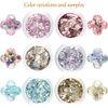 Princess-style Prism Glitter Nail Resin Glitter Hologram MIX 6 Color Set