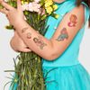 allydrew Waterproof Temporary Tattoos for Children, 20 sheets, Mermaids