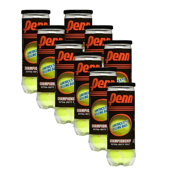 Penn Championship Extra-Duty Tennis Balls - 9 Cans, 27 Balls