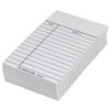 TLS Book Cards White - 2 Column With Date / Issued To - Medium Weight 100/pkg