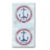 10 Handkerchiefs Blue Anchor in Lifebuoy