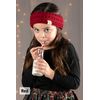 Funky Junque Kids Headwrap Headband Ear Warmer - Candy Pink